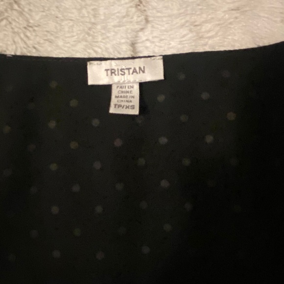 TRISTAN Polka dot tied blouse - Picture 5 of 5